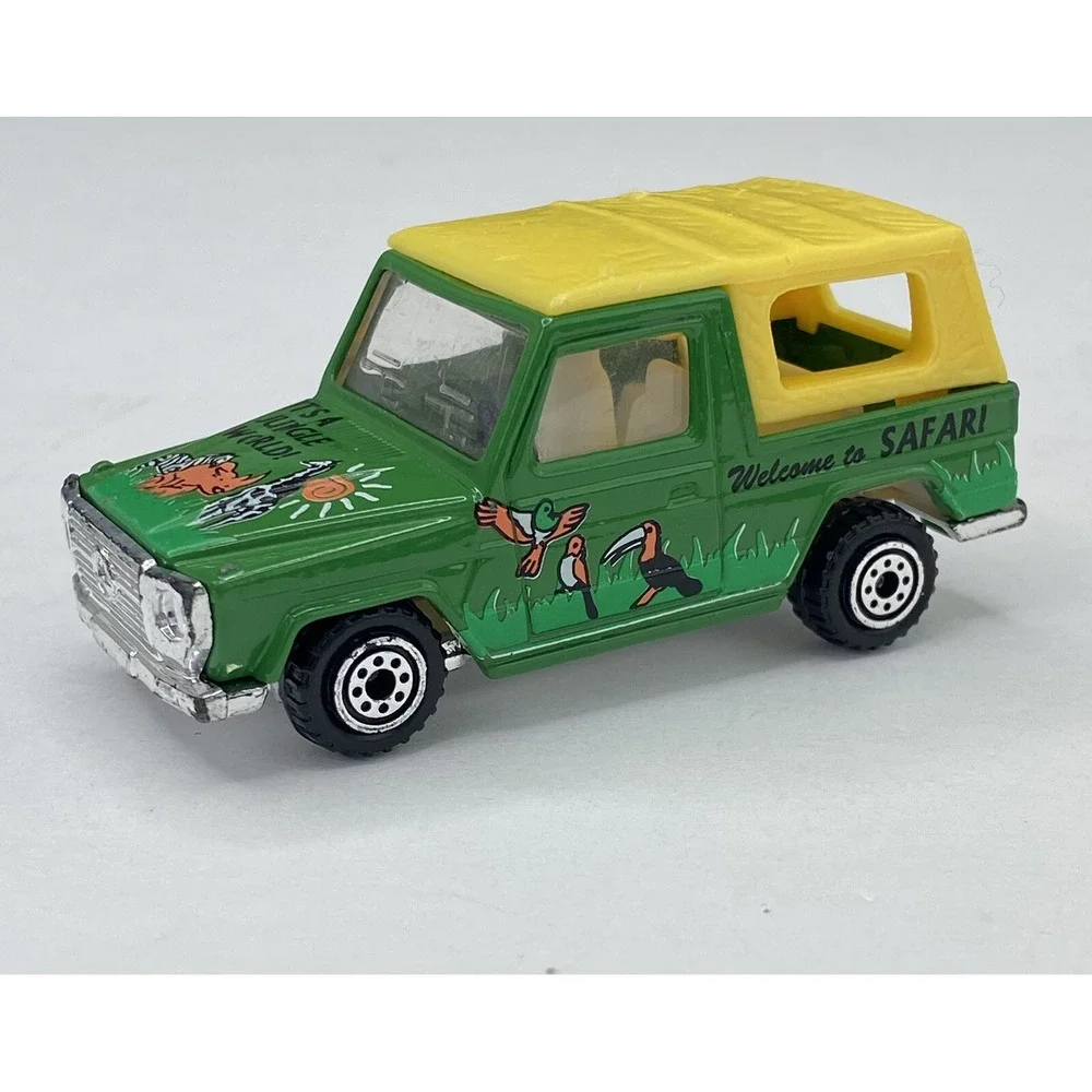 Mercedes MB G-Wagon Realtoy 1/57 Die Cast Car Green‎ Safari SUV Jungle Cruiser